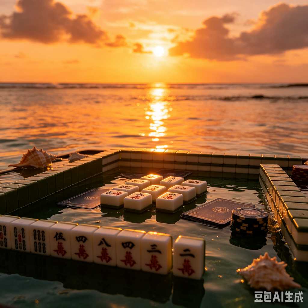 water resistant print mahjong tiles